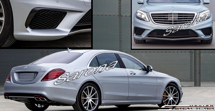 Custom Mercedes S Class  Sedan Body Kit (2014 - 2019) - $1980.00 (Part #MB-138-KT)